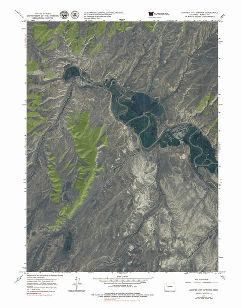CO-JUNIPER HOT SPRINGS: GeoChange 1962-2011 Preview 1
