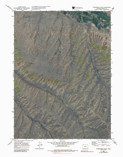 CO-THORNBURGH GULCH: GeoChange 1968-2011 Preview 1