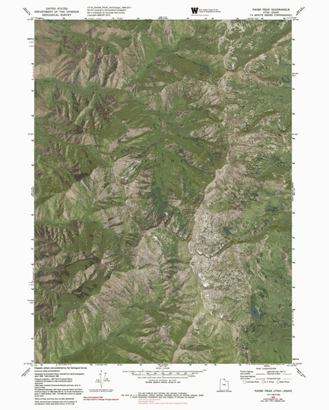 UT-ID-NAOMI PEAK: GeoChange 1968-2011 Preview 1