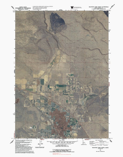 ID-MOUNTAIN HOME NORTH: GeoChange 1954-2013 Preview 1