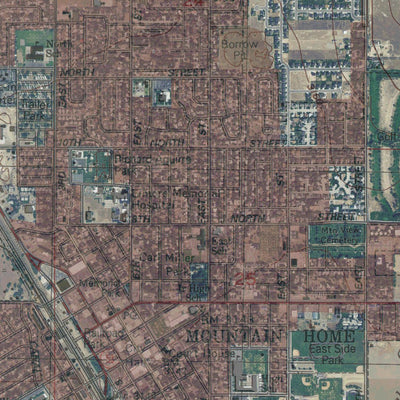 ID-MOUNTAIN HOME NORTH: GeoChange 1954-2013 Preview 3