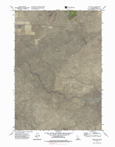 ID-BUTTE CITY: GeoChange 1971-2013 Preview 1