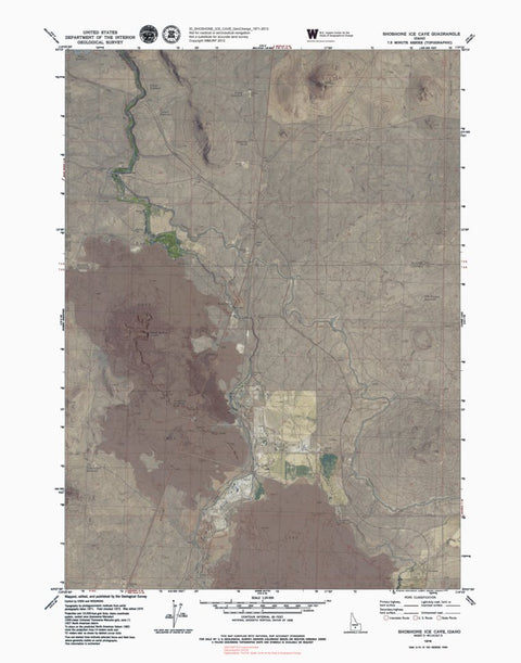 ID-SHOSHONE ICE CAVE: GeoChange 1971-2013 Preview 1