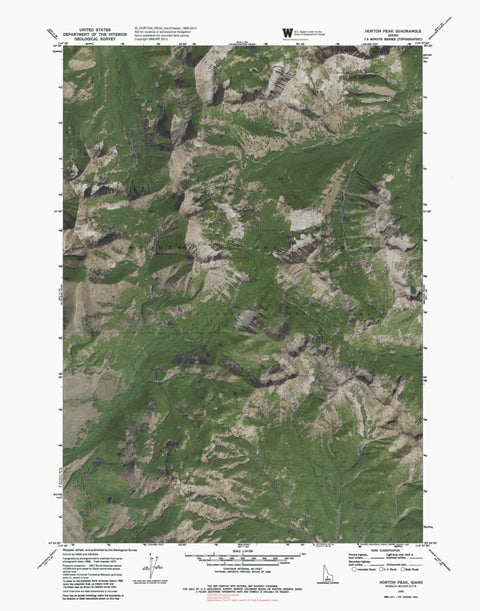 ID-HORTON PEAK: GeoChange 1968-2013 Preview 1