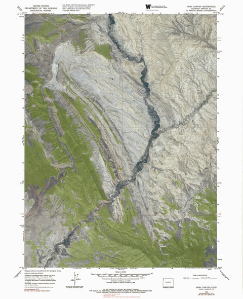 CO-IRISH CANYON: GeoChange 1965-2011 Preview 1