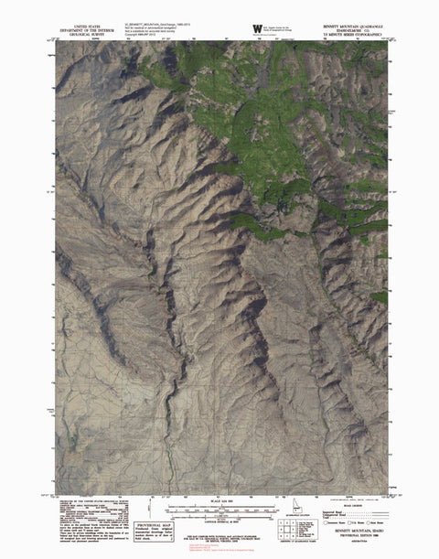 ID-BENNETT MOUNTAIN: GeoChange 1980-2013 Preview 1