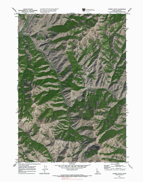 ID-SYDNEY BUTTE: GeoChange 1968-2013 Preview 1