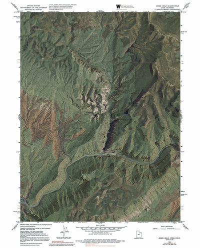 UT-CO-JONES HOLE: GeoChange 1954-2011 Preview 1