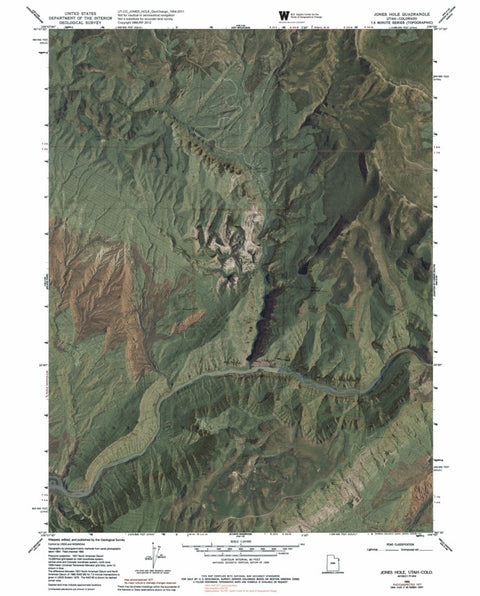 UT-CO-JONES HOLE: GeoChange 1954-2011 Preview 1
