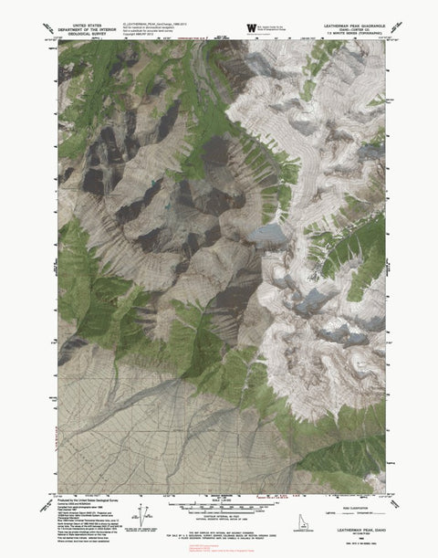 ID-LEATHERMAN PEAK: GeoChange 1966-2013 Preview 1