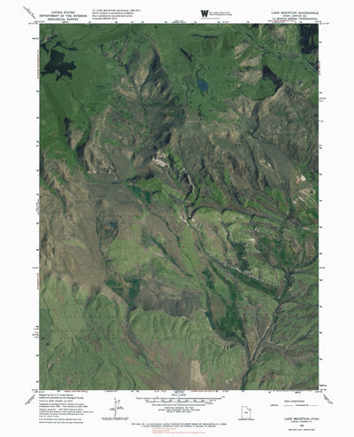 UT-LAKE MOUNTAIN: GeoChange 1962-2011 Preview 1