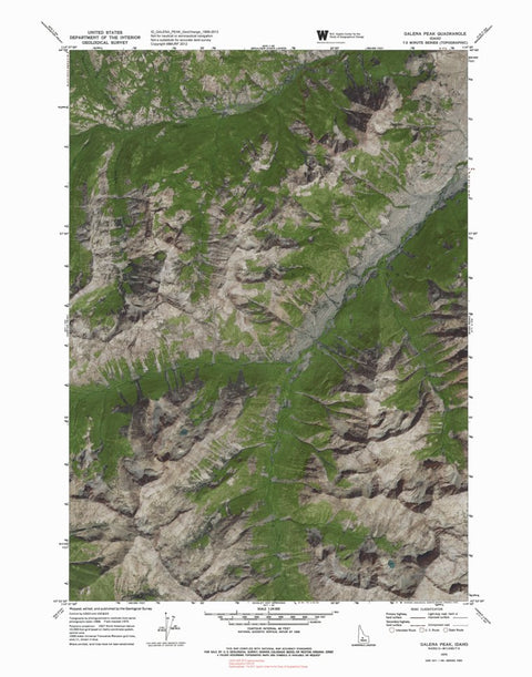 ID-GALENA PEAK: GeoChange 1968-2013 Preview 1