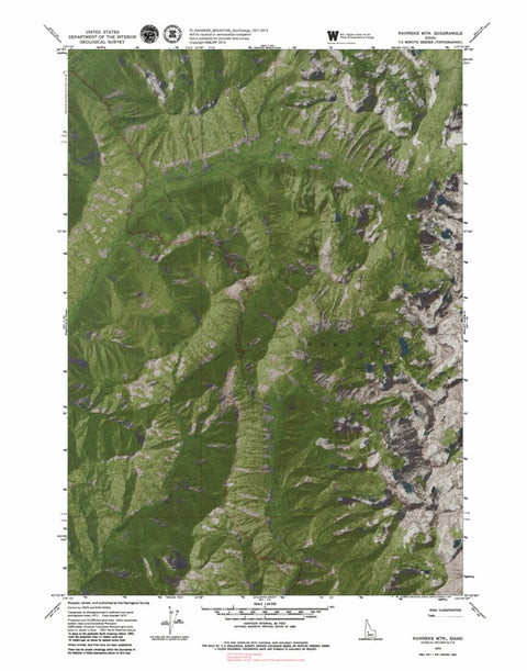 ID-NAHNEKE MOUNTAIN: GeoChange 1971-2013 Preview 1