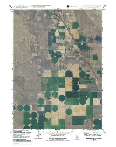 ID-MOUNTAIN HOME SOUTH: GeoChange 1954-2013 Preview 1
