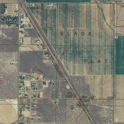 ID-MOUNTAIN HOME SOUTH: GeoChange 1954-2013 Preview 3