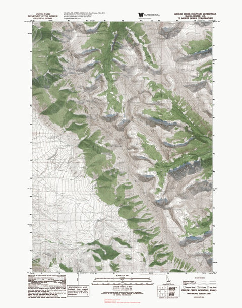 ID-GROUSE CREEK MOUNTAIN: GeoChange 1984-2013 Preview 1