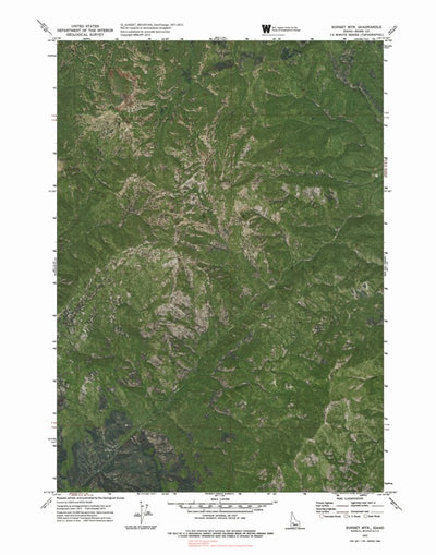 ID-SUNSET MOUNTAIN: GeoChange 1971-2013 Preview 1