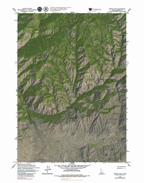 ID-SPROUT MOUNTAIN: GeoChange 1951-2013 Preview 1