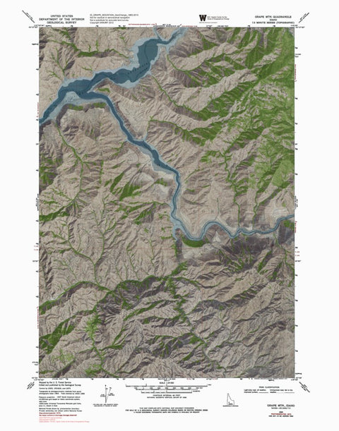 ID-GRAPE MOUNTAIN: GeoChange 1963-2013 Preview 1