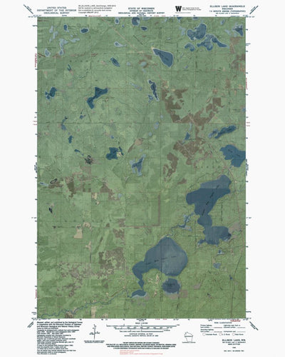 WI-ELLISON LAKE: GeoChange 1959-2010 Preview 1