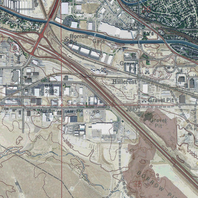 ID-BOISE SOUTH: GeoChange 1971-2013 Preview 2