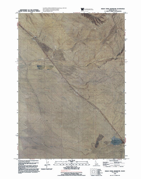 ID-INDIAN CREEK RESERVOIR: GeoChange 1987-2013 Preview 1