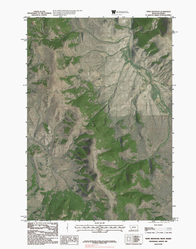 MT-ID-TEPEE MOUNTAIN: GeoChange 1981-2013 Preview 1