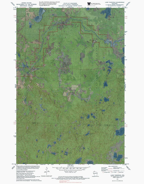 WI-LAKE TAHKODAH: GeoChange 1970-2010 Preview 1
