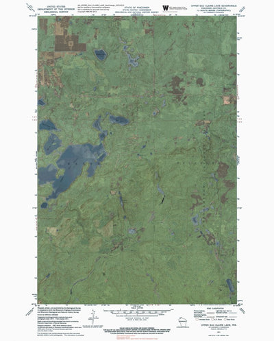WI-UPPER EAU CLAIRE LAKE: GeoChange 1970-2010 Preview 1