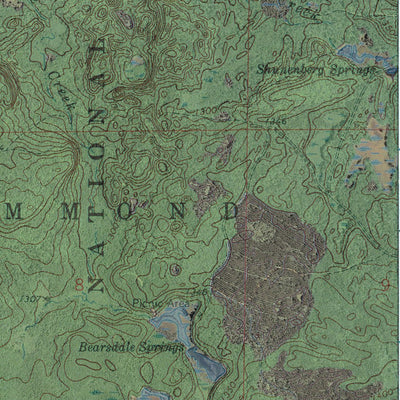 WI-UPPER EAU CLAIRE LAKE: GeoChange 1970-2010 Preview 3