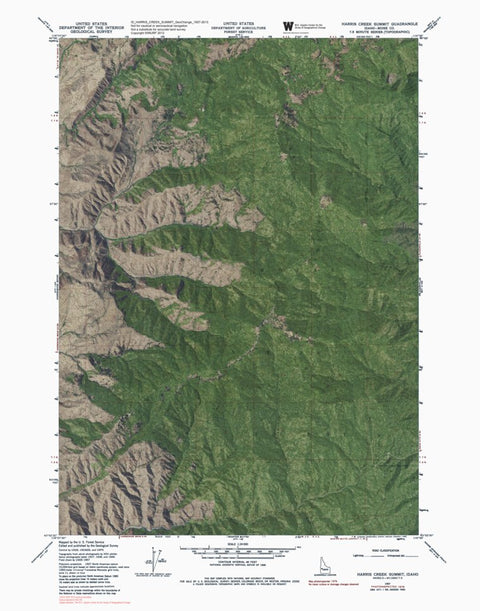 ID-HARRIS CREEK SUMMIT: GeoChange 1937-2013 Preview 1