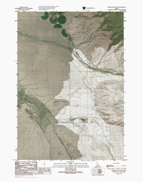 ID-DONKEY HILLS NW: GeoChange 1985-2013 Preview 1