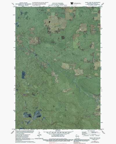 WI-GRANDVIEW NW: GeoChange 1969-2010 Preview 1