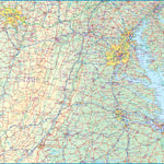 West Virginia, Maryland & Delaware 1:1,000,000 - ITMB Preview 1