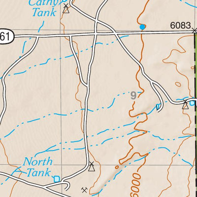 Lincoln National Forest Quadrangle: LONE MOUNTAIN Preview 2