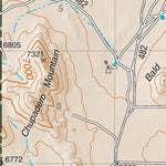 Lincoln National Forest Quadrangle: CHUPADERO MOUNTAIN Preview 3