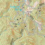 Lincoln National Forest Quadrangle: WHITE OAKS NORTH Preview 3