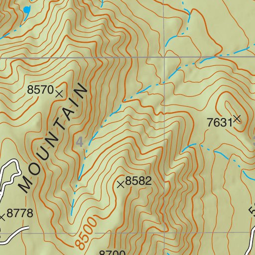 Lincoln National Forest Quadrangle: ENCINOSO Map by US Forest Service ...