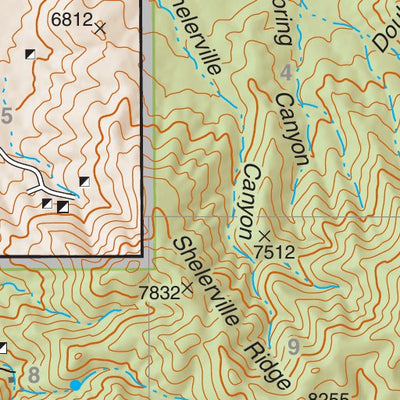 Lincoln National Forest Quadrangle: CHURCH MOUNTAIN Preview 2