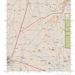 Lincoln National Forest Quadrangle: CARRIZOZO EAST Preview 1