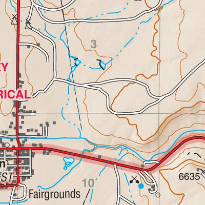 Lincoln National Forest Quadrangle: CAPITAN Preview 2