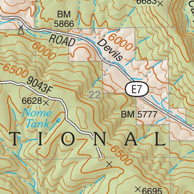 Lincoln National Forest Quadrangle: LINCOLN Preview 3