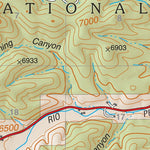 Lincoln National Forest Quadrangle: MAYHILL Preview 2