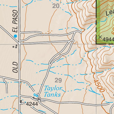 Lincoln National Forest Quadrangle: ALAMOGORDO SOUTH Preview 2