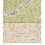 Lincoln National Forest Quadrangle: RUIDOSO DOWNS Preview 1