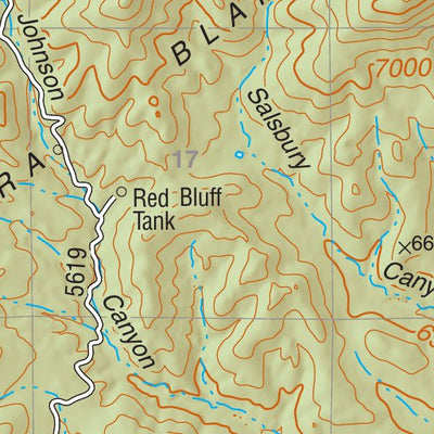 Lincoln National Forest Quadrangle: RUIDOSO DOWNS Preview 3