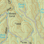 Lincoln National Forest Quadrangle: SHEEPPEN CANYON Preview 3