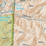 Lincoln National Forest Quadrangle: DOMINGO PEAK Preview 3