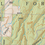 Lincoln National Forest Quadrangle: KYLE HARRISON CANYON Preview 3