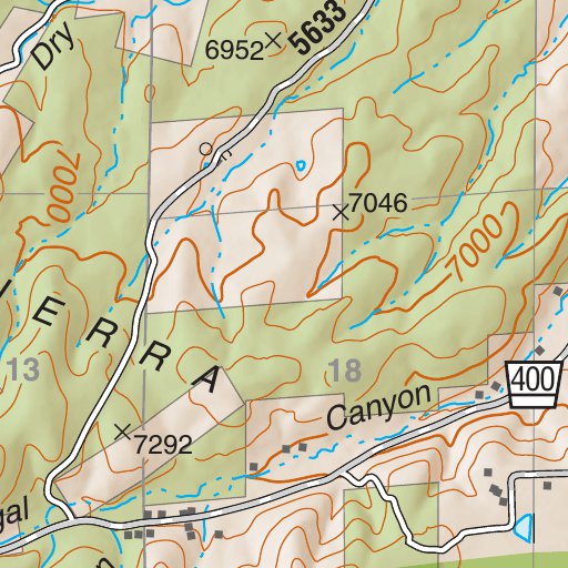 Lincoln National Forest Quadrangle: NOGAL Map by US Forest Service R3 ...